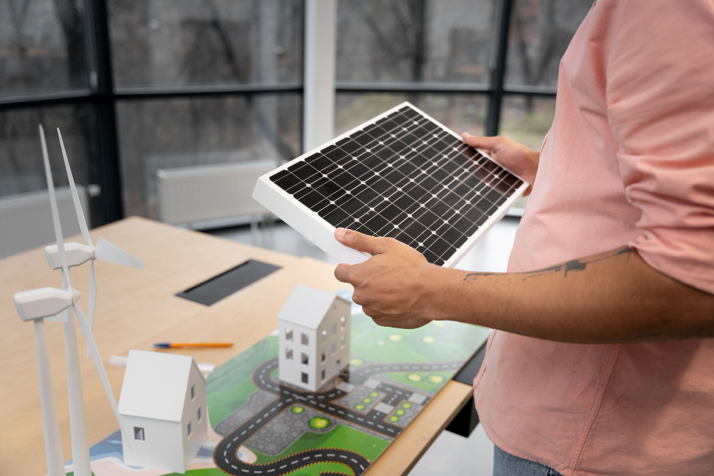 Equipo Maragorn instalando paneles solares